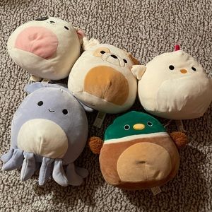 5 COLLECTIBLE 10 INCH SQUISHMALLOWS